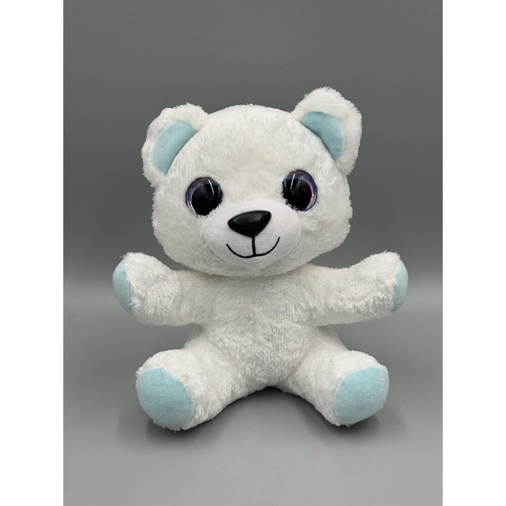 Lumo Stars Classic White Polar Teddy Bear Plush Stuffed Animal 10" No Tag